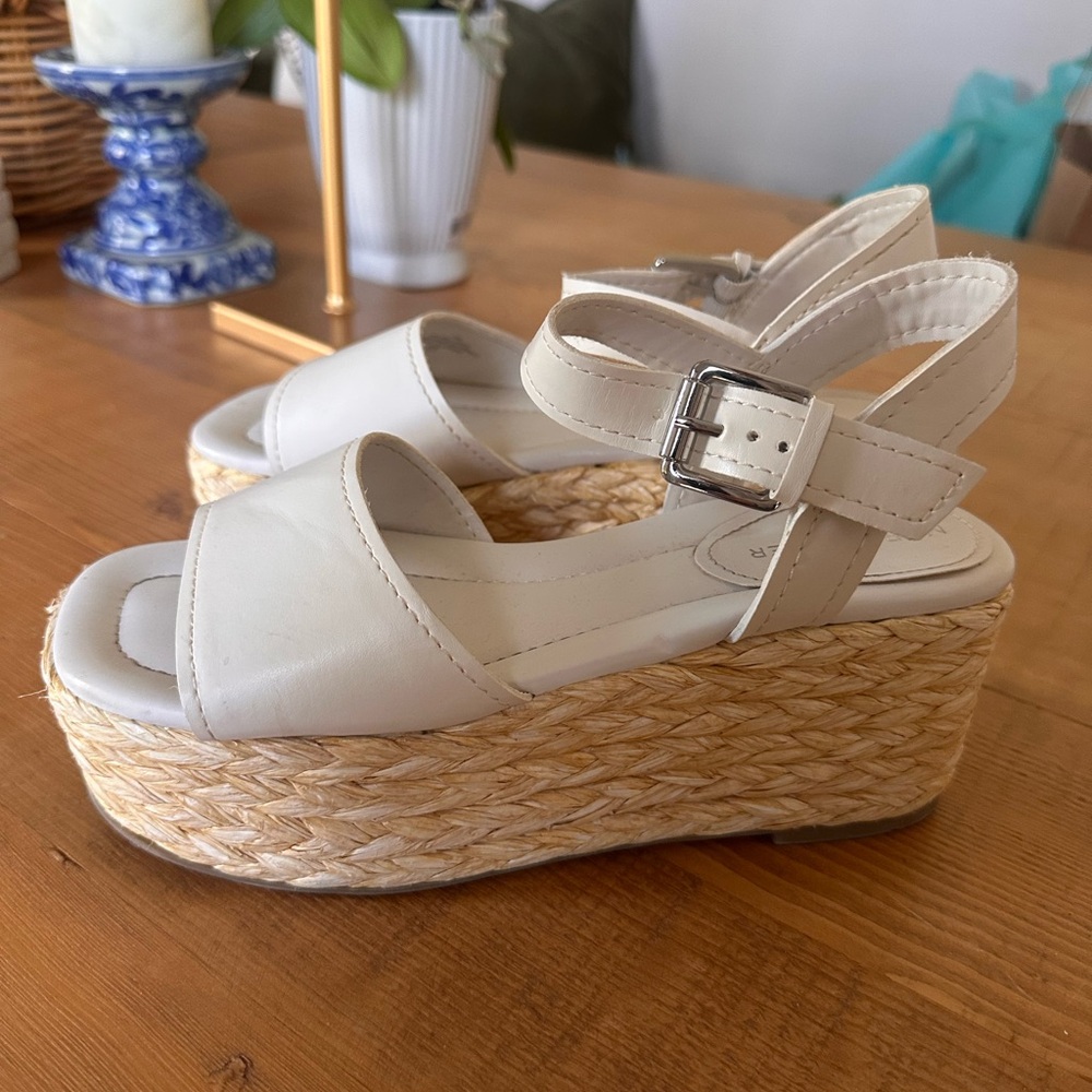 Marc Fisher Espadrille Platform Sandals